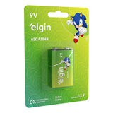 Bateria Alcalina 9v Blister C/1un Elgin