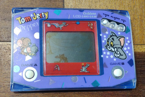 Gakken - Lcd Card Game - Tom&jerry Popper (vintage Funciona)