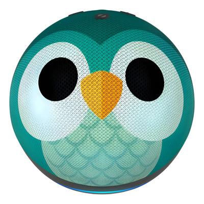 Amazon Echo Dot 5ta Gen Kids Buho Turquesa | Envío gratis