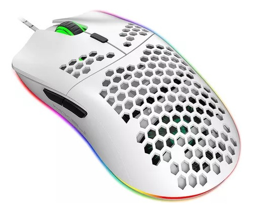 Mouse Gamer Hxsj J900 Con Cable Usb, 6 Botones Y Luces Rgb