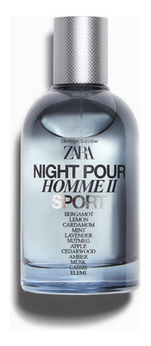 Zara Night Pour Homme 2 Sport Nuevo Y Original 100ml