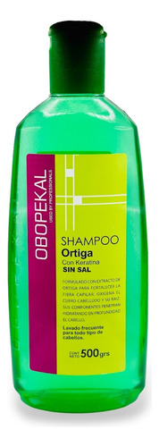 Shampoo Ortiga Sin Sal Obopekal 500g