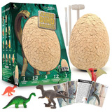 Jumbo Dino Dig Kit De Huevo - Romper La Huevo Gigante Y Disc