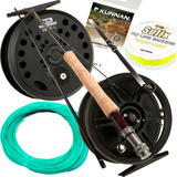 Combo De Fly Waterdog Brown G Linea 7/8 + Linea Pesca