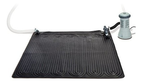 Intex Solar Calentador Mat Para Piscina Sobre El Suelo 47in Color Negro