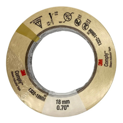 Cinta Testigo 3m 18mm X 55 M Sin Plomo Para Vapor