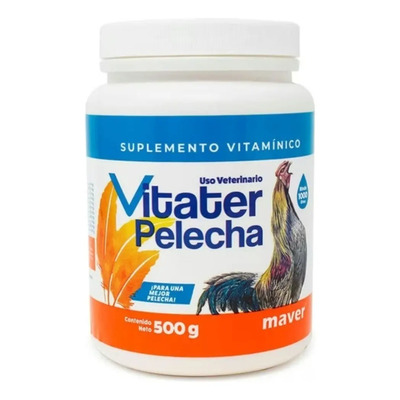Vitater Pelecha | Vitaminas Aminoacidos Minerales - 500g | Envío gratis