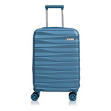 Maleta De Viaje Grande Fortaleza 28 Azul 76 Cm Color Azul Acero