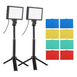 Juego De 2 Paquetes De Luces Led De 15 W Para Fotografía De