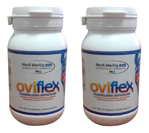 2 Oviflex Articulaciones Hoch Con Zinc Magnesio Y Colágeno