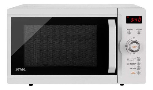 Microondas Grill Atma Md1723gn Easy Cook 23 Litros Premium