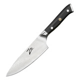 Cuchillo Chef 15 Cm Acero Japonés Damasco 67 Capas Aus-10