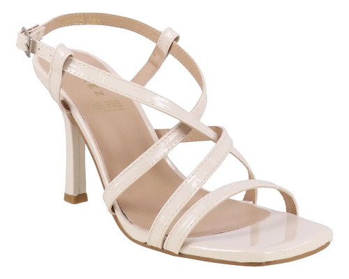 Tacones De Aguja Tiras Delgadas Cruzadas Erez
