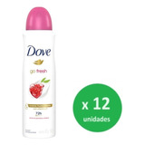 Pack Desodorante Dove Granada 150ml X 12 Un - Dh Tienda