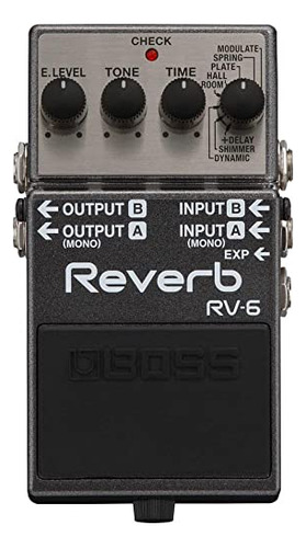 Reverb Digital Boss Rv-6 Para Guitarras