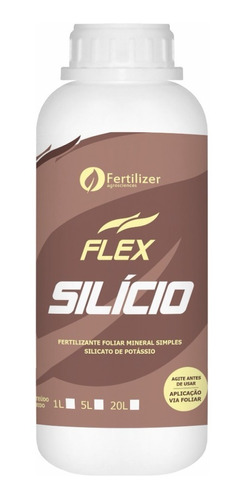 Silicato De Potássio Silicio Potassio Adubo Foliar 1 Litro