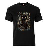 Remera Estampada Varios Diseños Gatito Blacky