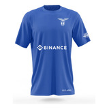Polera Deportiva Dryfit Azul Rey Fútbol Club Ss Lazio 2023