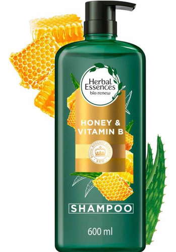 Shampoo Herbal Essences® Miel Y Vitamina B 600 Ml Bio Renew