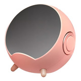 Parlante Gtc Spg-149 Bluetooth Blanco Vintage C/soporte Celu Color Rosa