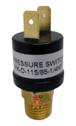 Switch Interruptor Bulbo Presion Aire 85-115 Psi Presostato