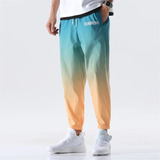 Pantalones Tipo Joggers Para Hombre, Casual, Tipo Cargo, Pan