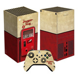 Skin Juggernog Para Xbox Series X Set Stickers