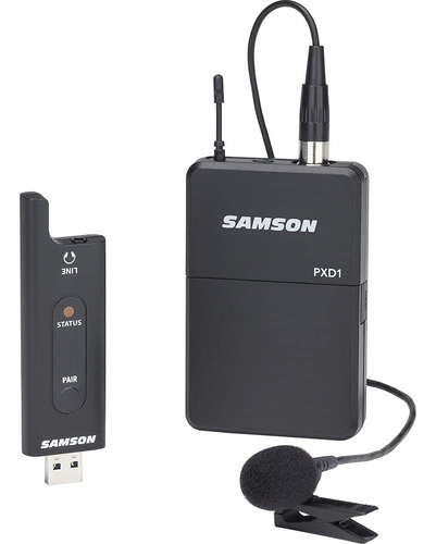 Samson Xpd2 Sistema Inalámbrico Usb Lavalier Con Micrófono L