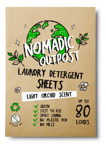 Hojas De Detergente Ecologicas Para Ropa, Eficientes, Limpia