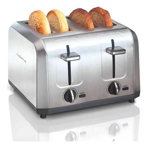 Tostadora De Pan Hamilton Beach Toast Boost 4 Rebanadas