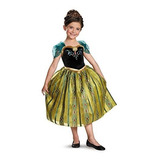 Frozen Anna Coronación Del Vestido De Lujo Del Traje De Las 