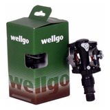 Pedal Mtb Clip Wellgo M919 Modelo M520 Shimano 320gramas