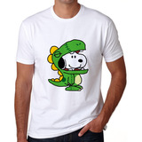 Playera Peanuts Perro Snoopy Dinosaurio Disfraz