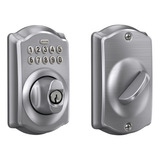 Schlage Be365 Cam 626 Camelot Cerrojo Con Teclado, Cerradura