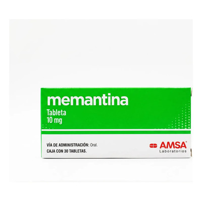 Memantina AMSA Memantina 10 Mg Caja C\u002F30 Tabletas - ANTIBIOTICOS DE MEXICO, S.A. DE C.V. (AMSA) | Envío gratis