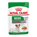 Alimento Pouch Royal Canin Perro Mini Adulto Ageing +12 X2un