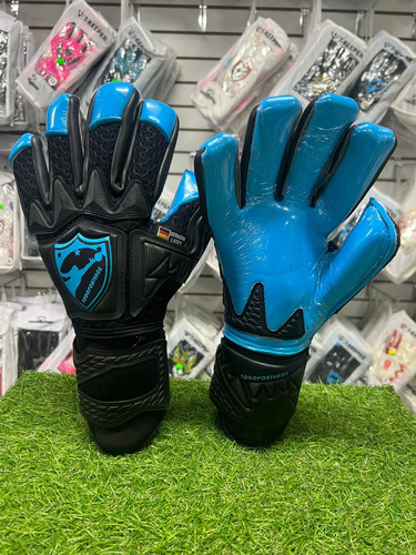 Guantes De Arquero Todoporteros Pro Negative Black Blue