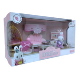 Playset Conejito Con Living Y Accesorios Shp Tunishop