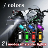 2pz Luces Led De Advertencia Para Moto /drones Estrobo Luces