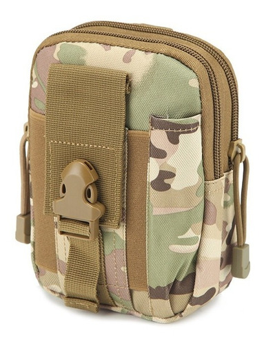 Bolso Táctico Militar Airsoft Pouch Banano Trekking Camuflad