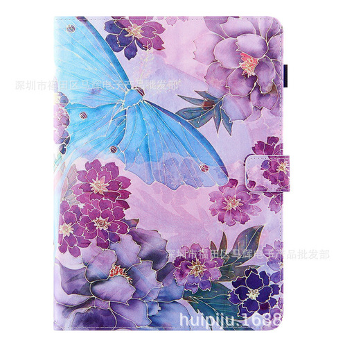 Estuche For Tableta Peony Butterfly For S7 /s8