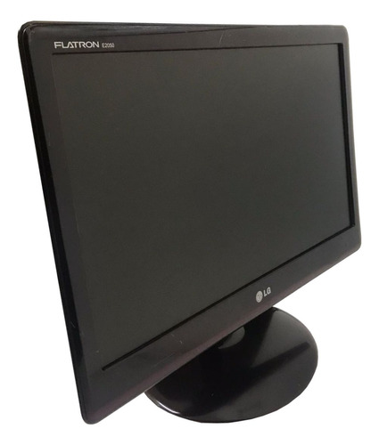Monitor Tela LG 20 Polegadas Widescreen Black Piano Vga, Dvi