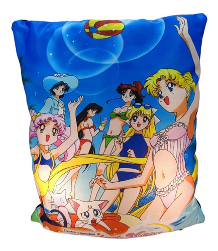Almohada De Anime Sailor Moon A Elegir 36 X 46 Cm 