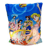 Almohada De Anime Sailor Moon A Elegir 36 X 46 Cm 