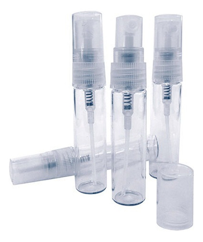 Probador Perfumero Spray  Plástico De 5 Ml Por 100 Und