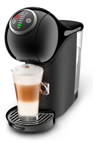 Cafetera Moulinex Dolce Gusto Genio S Plus Negra 230v 0.8 L Color Negro