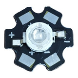 Kit De Leds De 3w Com Dissipador Estrela