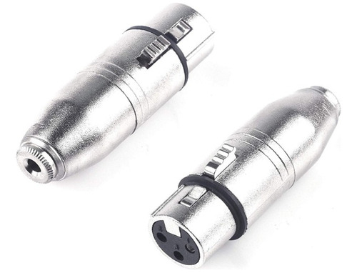 Conector Adaptador Empate Jack 3.5 Mm Estereo A Jack Canon