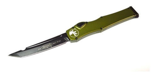 Canivete Automatico Microtech Halo Vi Green/black Otf 27cm