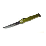 Canivete Automatico Microtech Halo Vi Green/black Otf 27cm